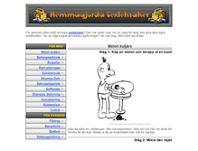 Tablet Screenshot of hemmagjorda-sexleksaker.com